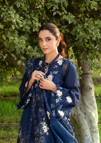 Elaf Luxury Lawn'26 ELY-4B BLUE BELLE