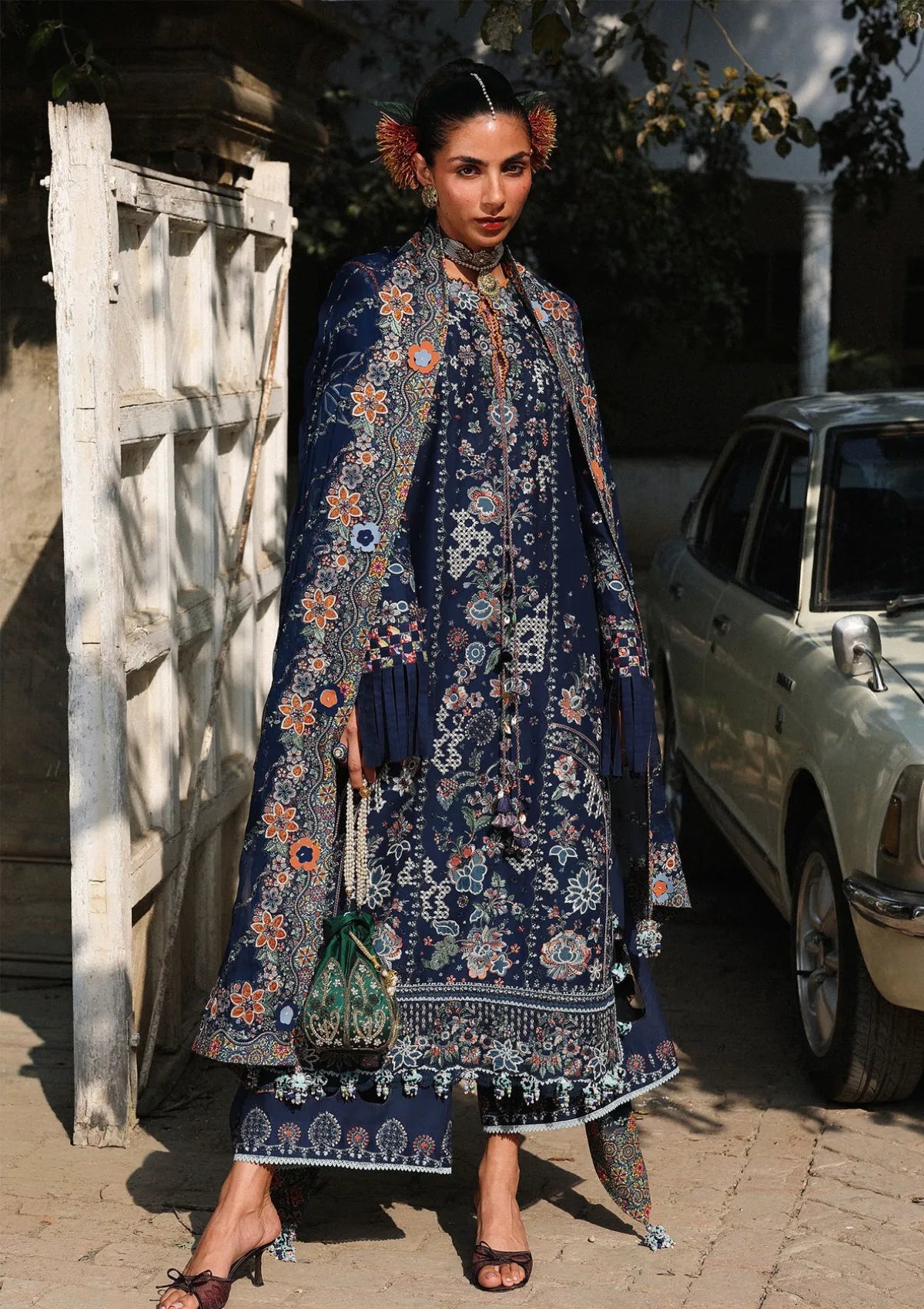 Hussain Rehar Luxury Lawn Eid Edit'26 -Amalfi