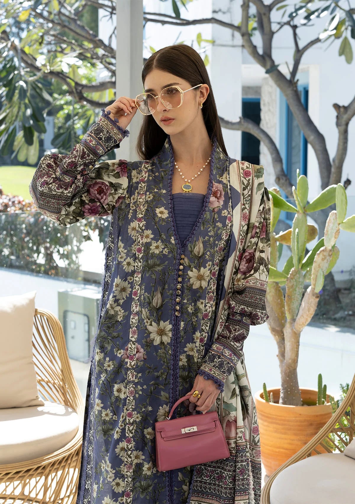 Elaf Santorini Prints Vol-1'26 EPN-6A BOO BERRY