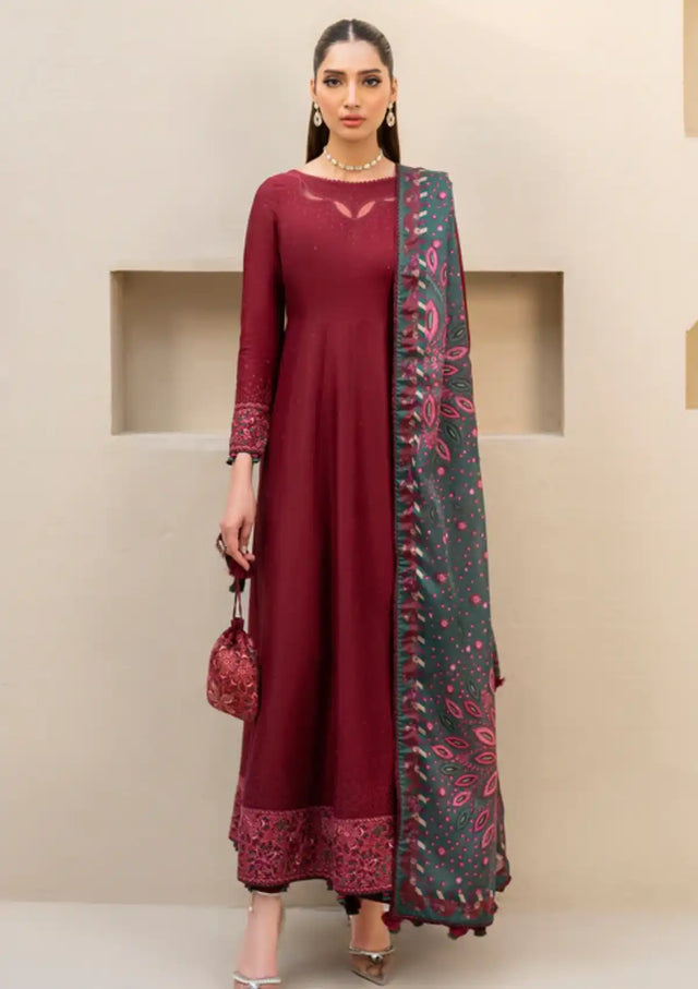 Jazmin Iris Eid Lawn'24 D-07 - Mohsin Saeed Fabrics