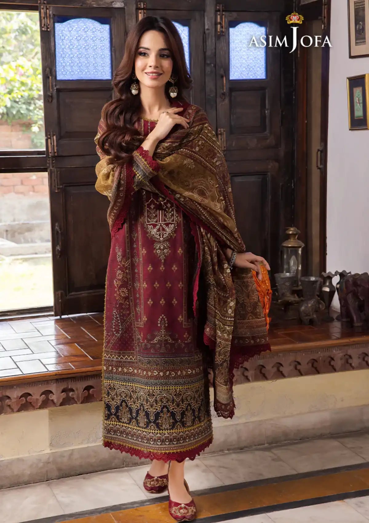Asim Jofa Rania Pre-Winter'23 AJRW-11 - Mohsin Saeed Fabrics