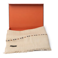 Lux Woolen Shawl By Dynasty D-2 - Fawn