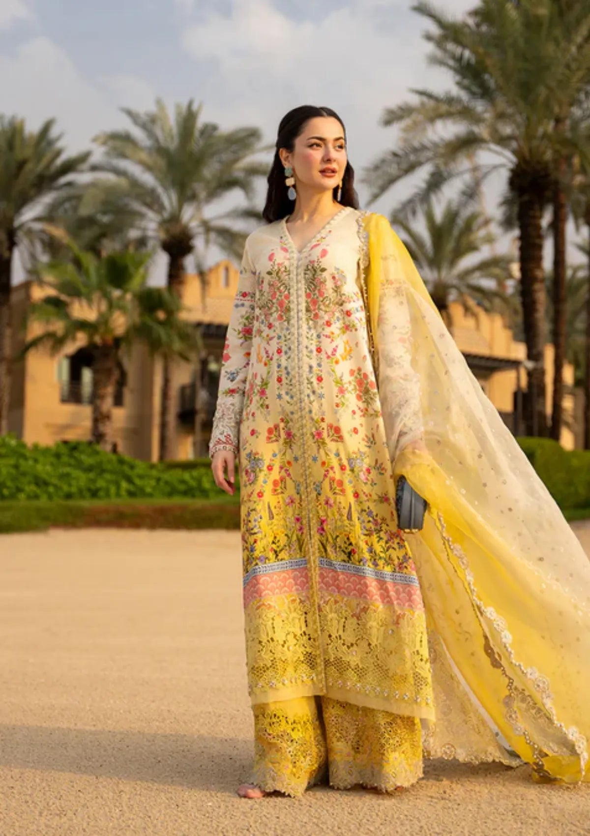 Faiza Saqlain Aya Luxury Lawn'26 D-07 ARTA