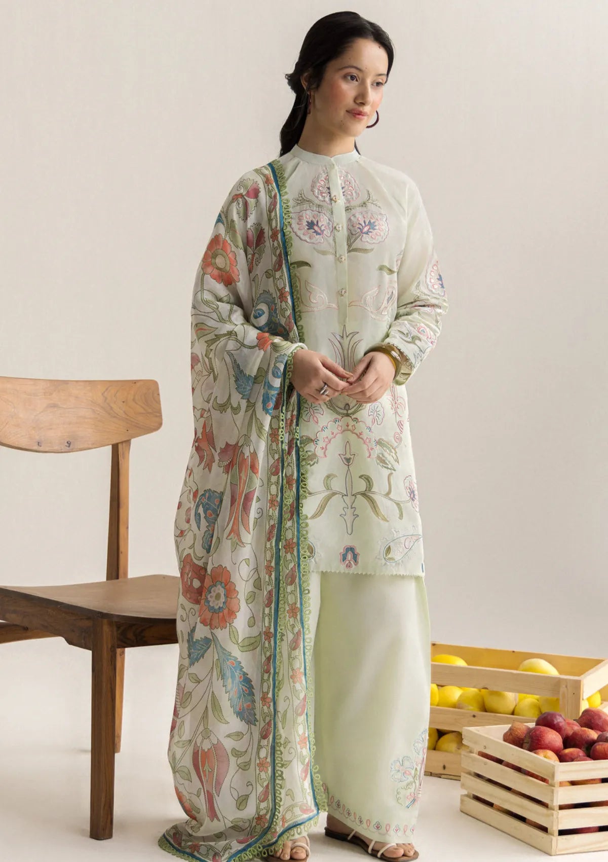 Coco By Zara Shahjahan Edit'2 Lawn'26 D-04B Sia