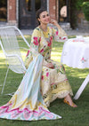 Elaf Print Chikankari Lawn'24 ECK-06A SUNSHINE BOUQUET