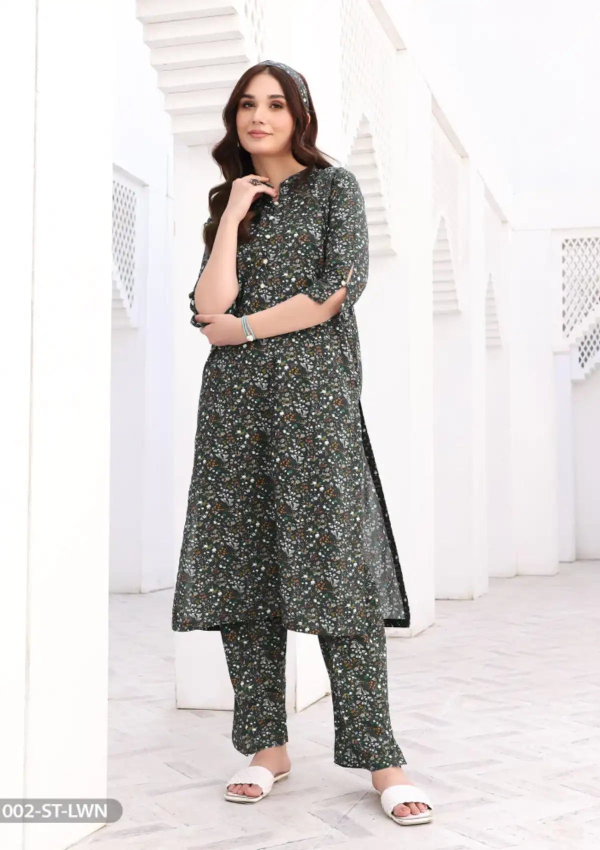 ShaPosh Casual Pret (K2P1002-ST-K.CT) - Mohsin Saeed Fabrics