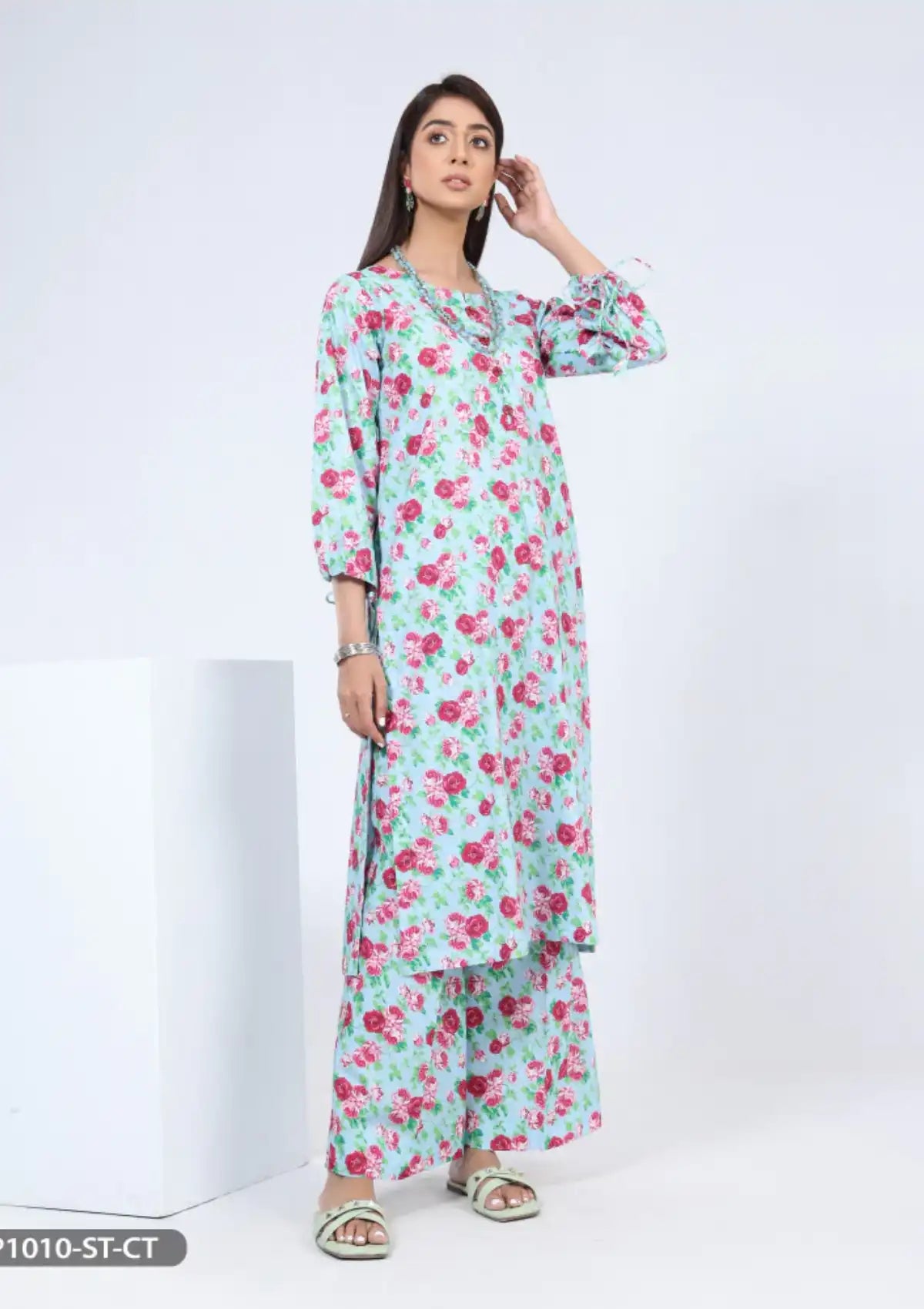 ShaPosh Casual Pret (K2P1010-ST-CT) - Mohsin Saeed Fabrics