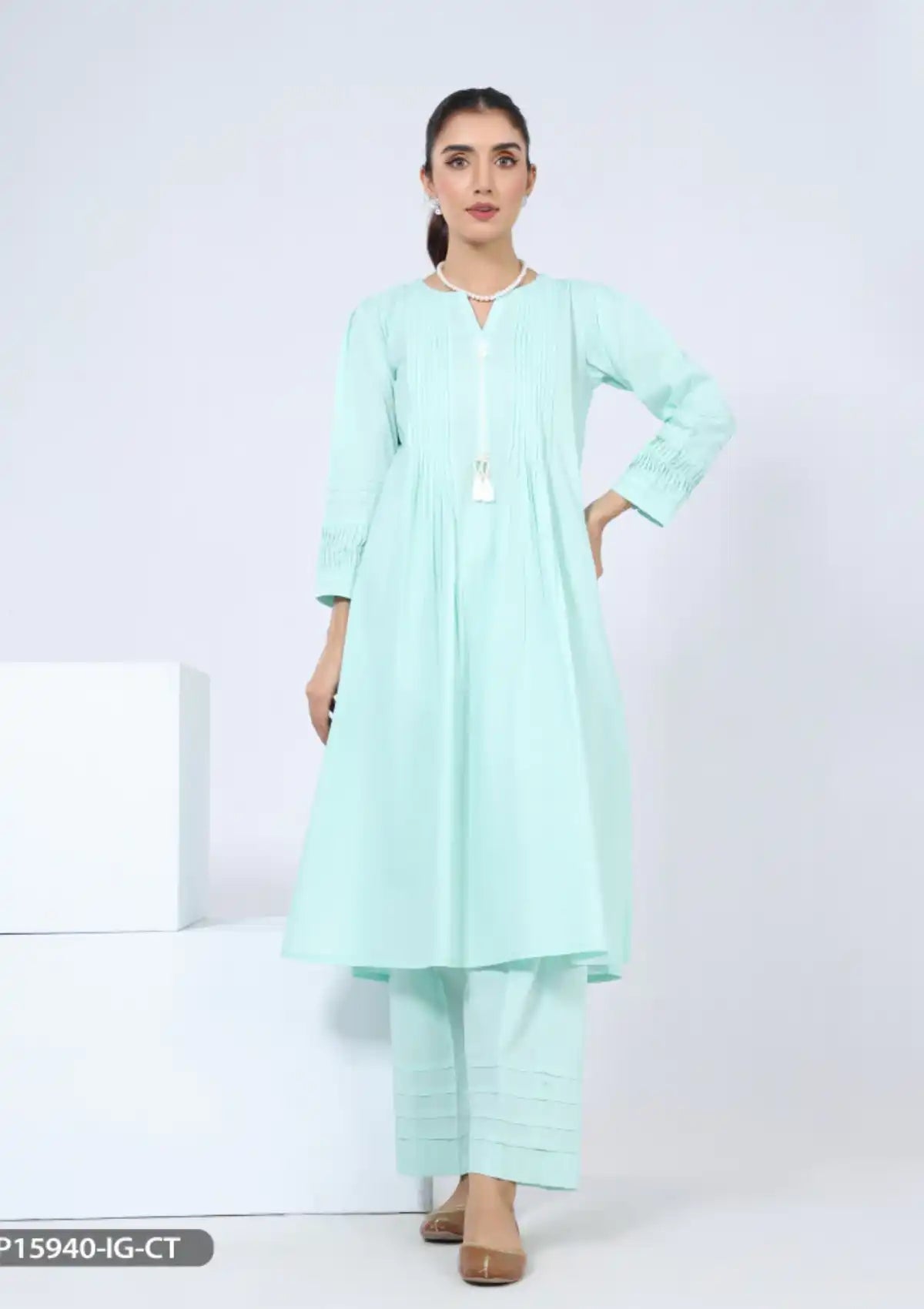 ShaPosh Casual Pret (K2P15940-IG-S.CT) - Mohsin Saeed Fabrics