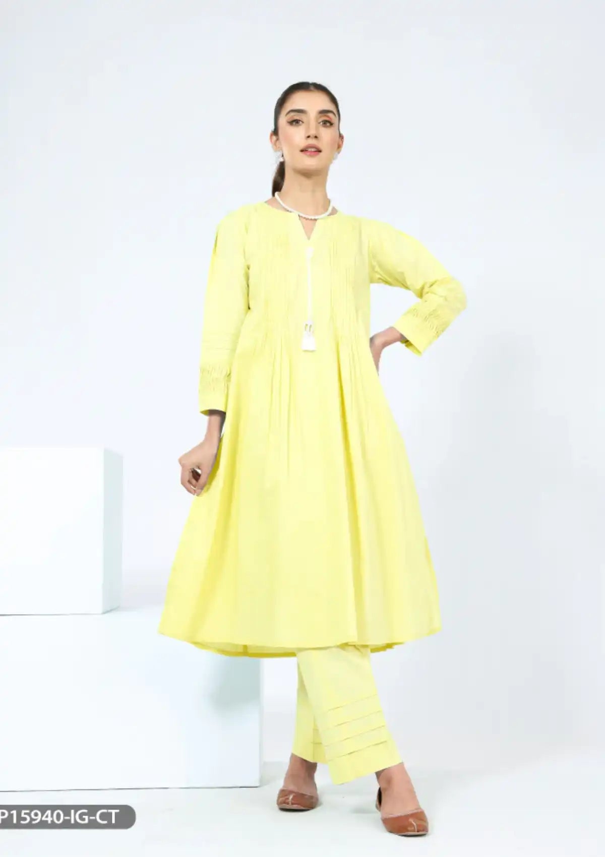 ShaPosh Casual Pret (K2P15940-IG-S.CT) - Mohsin Saeed Fabrics