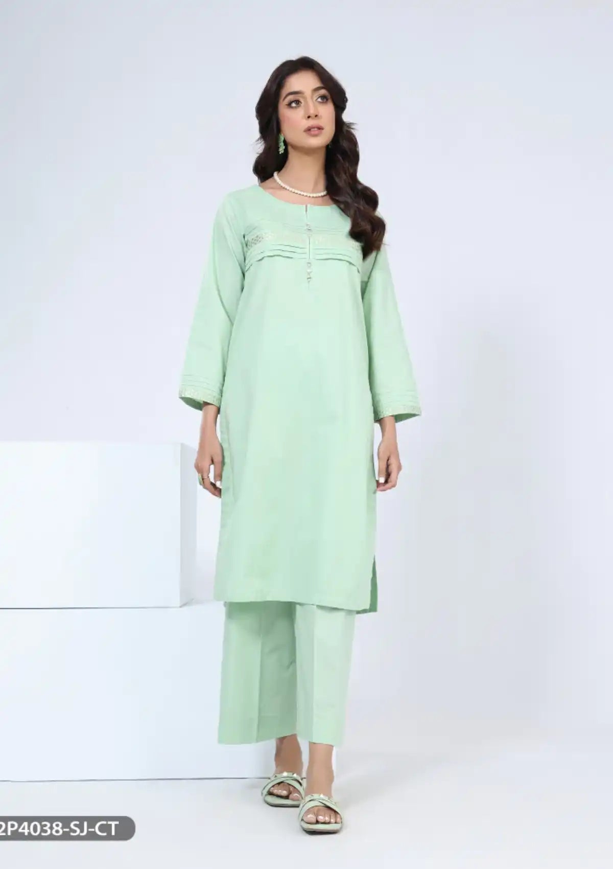 ShaPosh Casual Pret (K2P4038-SJ-R.CT) - Mohsin Saeed Fabrics