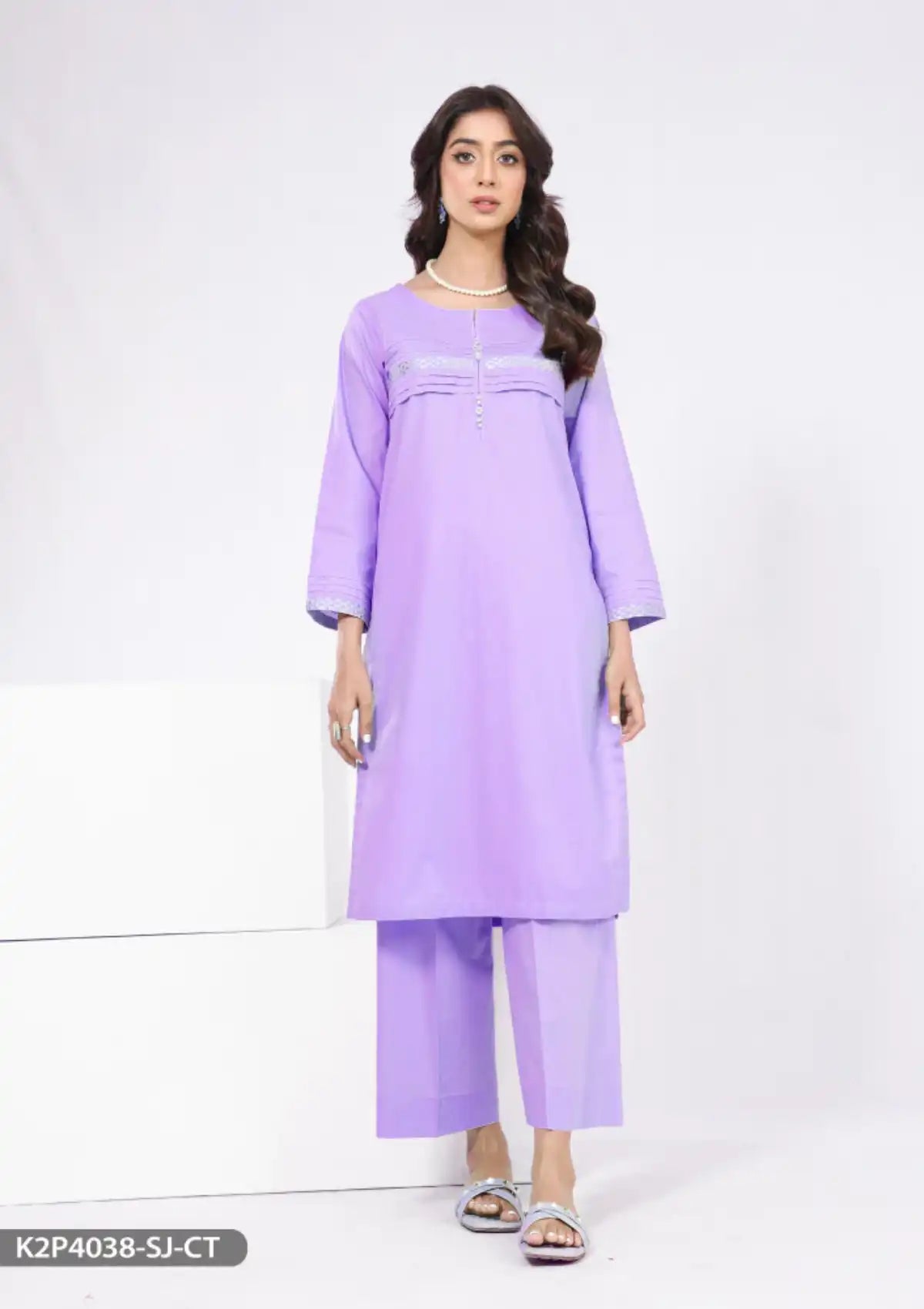 ShaPosh Casual Pret (K2P4038-SJ-R.CT) - Mohsin Saeed Fabrics