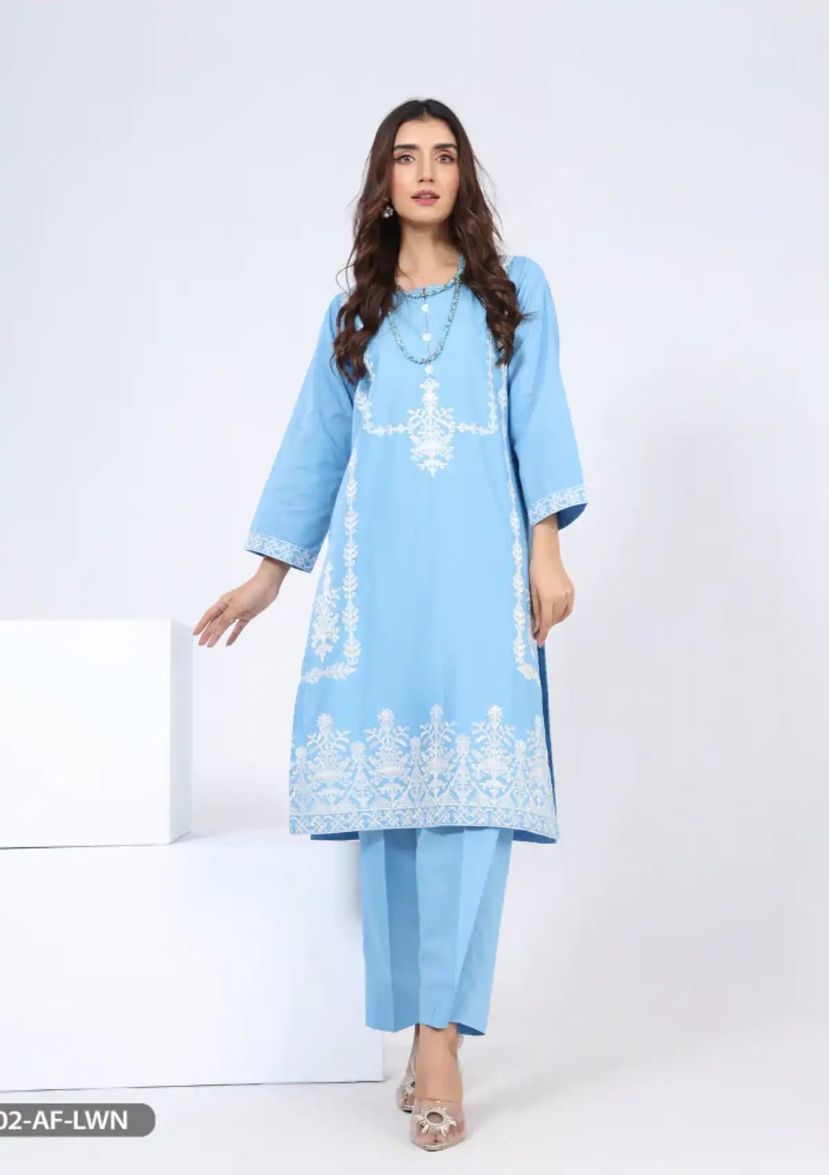 ShaPosh Casual Pret (K2P2202-AF-K.CT) - Mohsin Saeed Fabrics