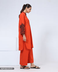 ShaPosh Casual Pret (K2P1023-ST-R.CT) - Mohsin Saeed Fabrics