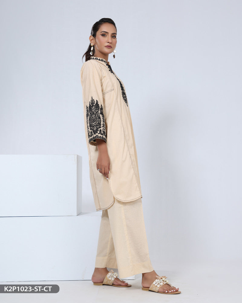 ShaPosh Casual Pret (K2P1023-ST-R.CT) - Mohsin Saeed Fabrics