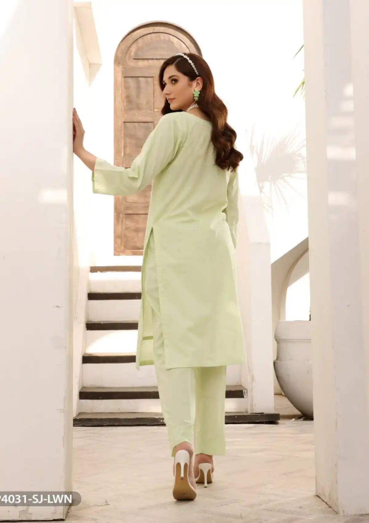 ShaPosh Casual Pret (K2P4031-SJ-LWN) - Mohsin Saeed Fabrics