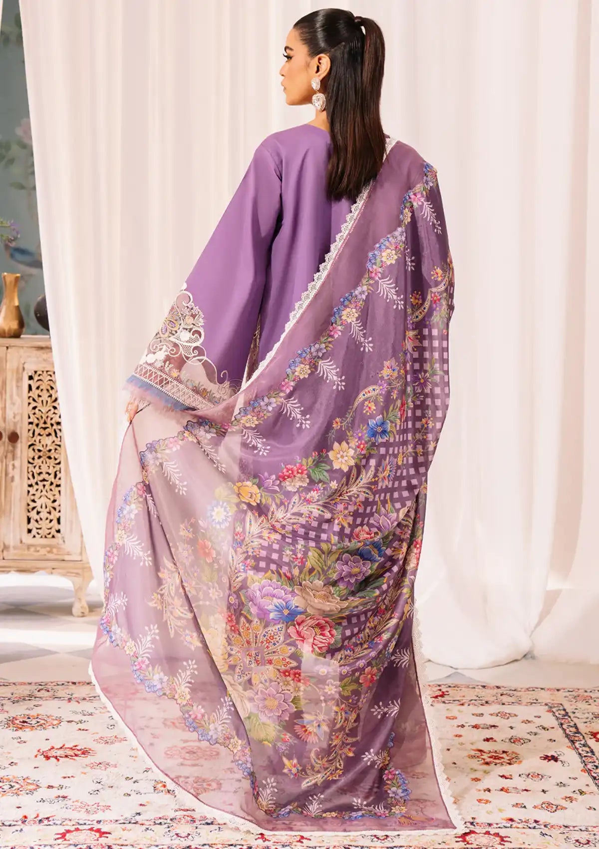 Bin Ilyas La'hira S/S Lawn'24 D-201B