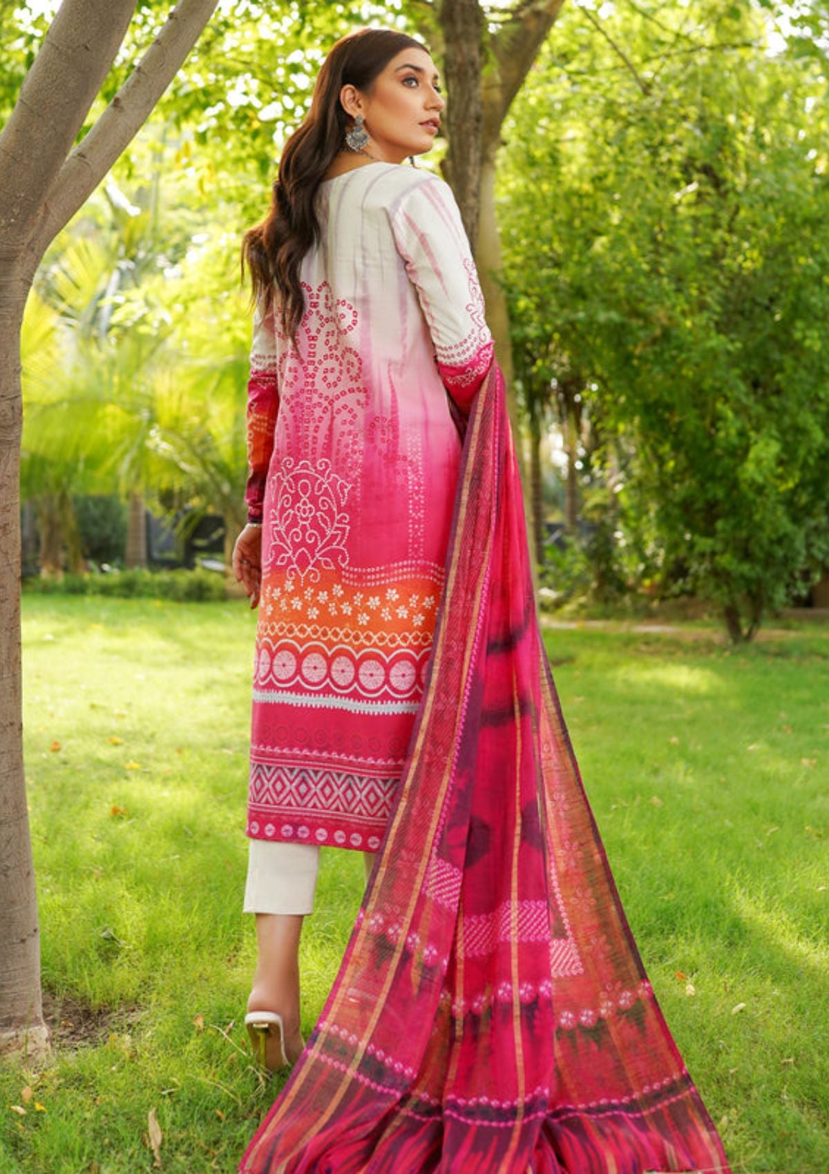 Bin Ilyas Maya Lawn Vol-06'23 D-2021 B - Mohsin Saeed Fabrics