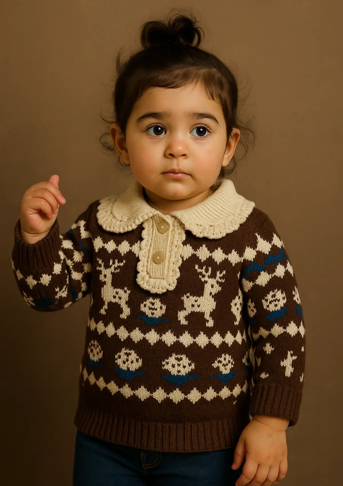mohsin-saeed-fabrics-is-selling-online-and-in stores-Luxury-daily-wear-wedding-wear-formal-wear-in-budgeted-price-This-product-is-from-baby-sweater-brown-is-available-on-Mohsin-saeed-fabrics-website.