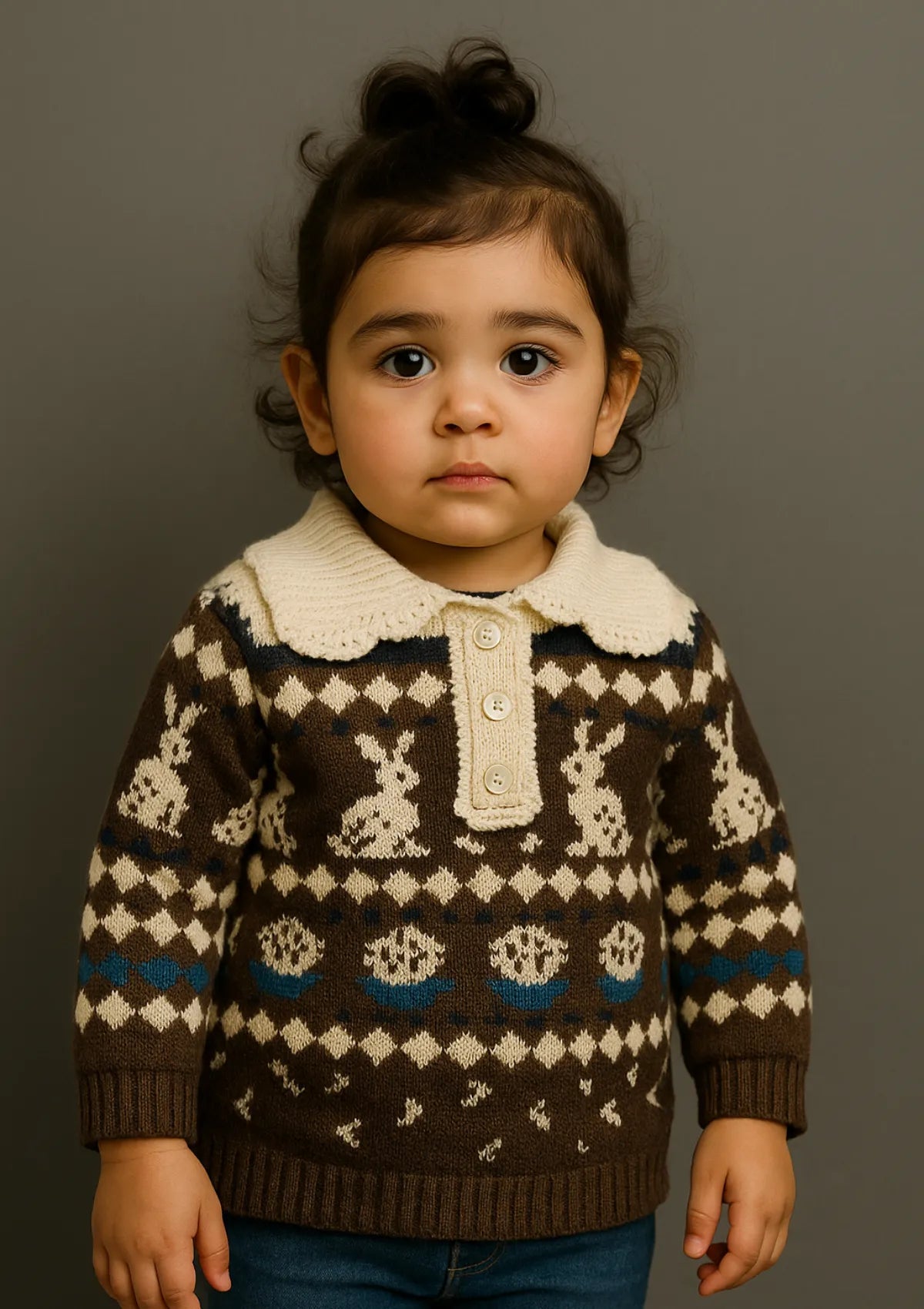 mohsin-saeed-fabrics-is-selling-online-and-in stores-Luxury-daily-wear-wedding-wear-formal-wear-in-budgeted-price-This-product-is-from-baby-sweater-brown-is-available-on-Mohsin-saeed-fabrics-website.