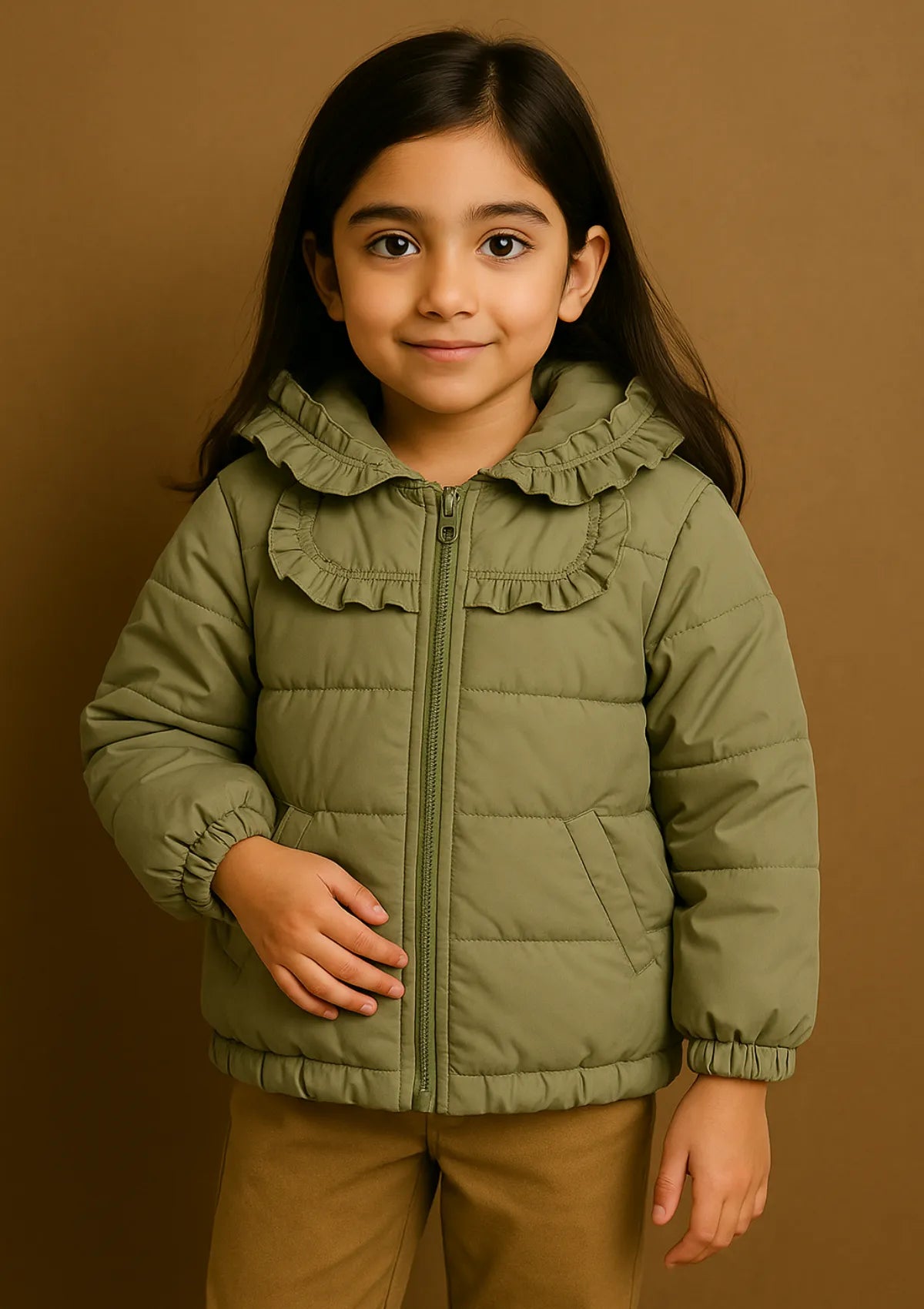 mohsin-saeed-fabrics-is-selling-online-and-in stores-Luxury-daily-wear-wedding-wear-formal-wear-in-budgeted-price-This-product-is-from-baby-jacket-olive-green-is-available-on-Mohsin-saeed-fabrics-website.