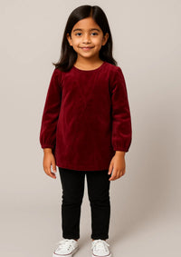 mohsin-saeed-fabrics-affordable-luxury-outfits-for-daily-formal-and-wedding-wear-This-product-is-from-baby-shirt-dark-maroon-is-available-on-Mohsin-saeed-fabrics-website.