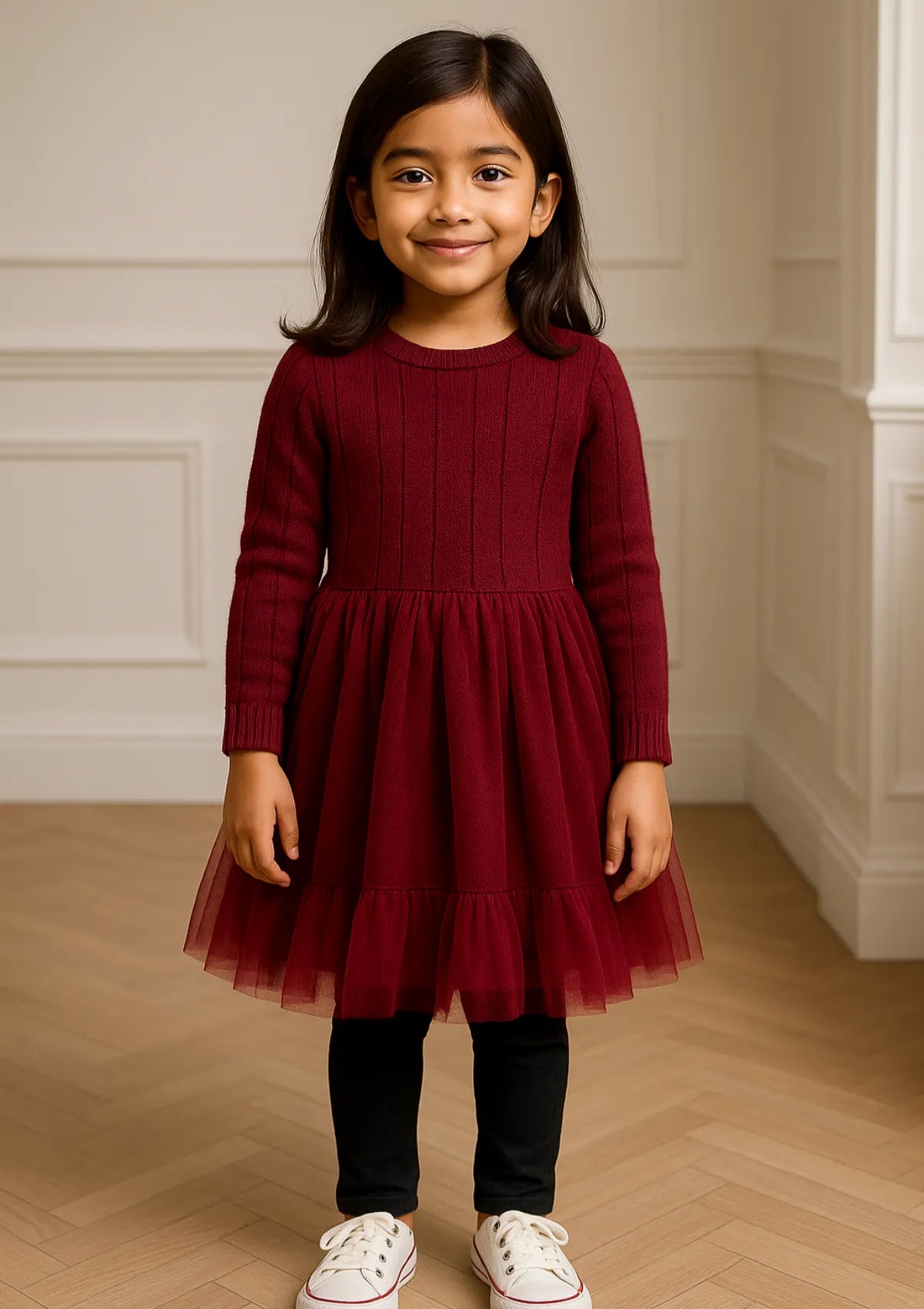 mohsin-saeed-fabrics-affordable-luxury-outfits-for-daily-formal-and-wedding-wear-This-product-is-from-baby-frock-maroon-is-available-on-Mohsin-saeed-fabrics-website.