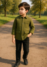 mohsin-saeed-fabrics-affordable-luxury-outfits-for-daily-formal-and-wedding-wear-This-product-is-from-baba-shirt-green-is-available-on-Mohsin-saeed-fabrics-website.