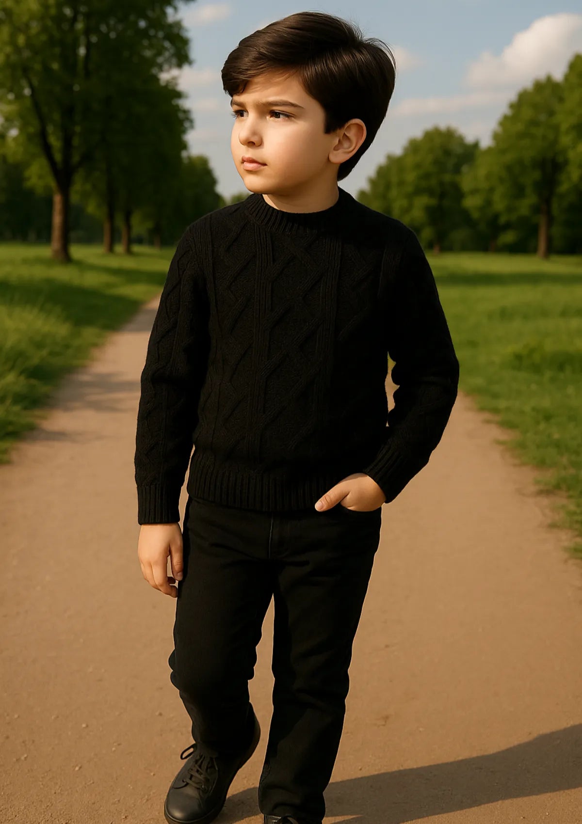 mohsin-saeed-fabrics-affordable-luxury-outfits-for-daily-formal-and-wedding-wear-This-product-is-from-baba-shirt-black-is-available-on-Mohsin-saeed-fabrics-website.