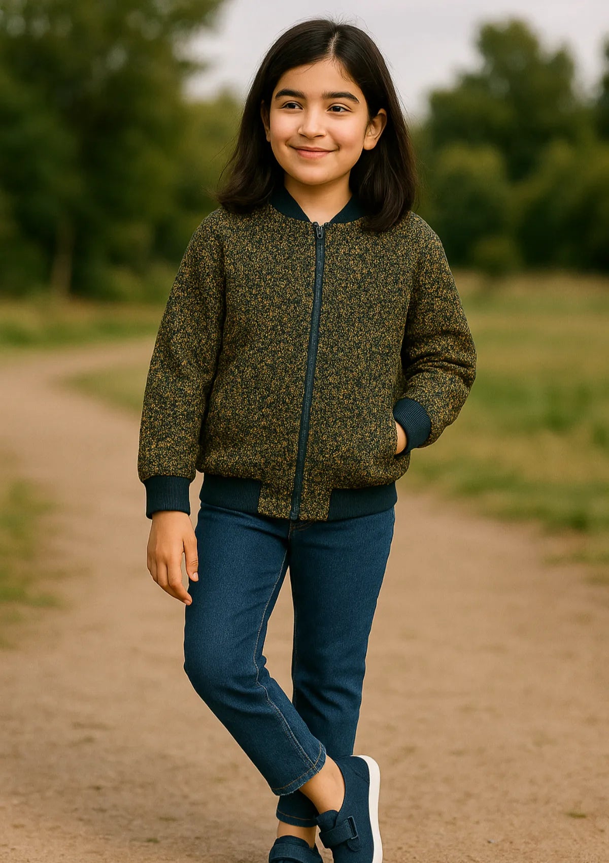 mohsin-saeed-fabrics-affordable-luxury-outfits-for-daily-formal-and-wedding-wear-This-product-is-from-baby-jacket-green-is-available-on-Mohsin-saeed-fabrics-website.