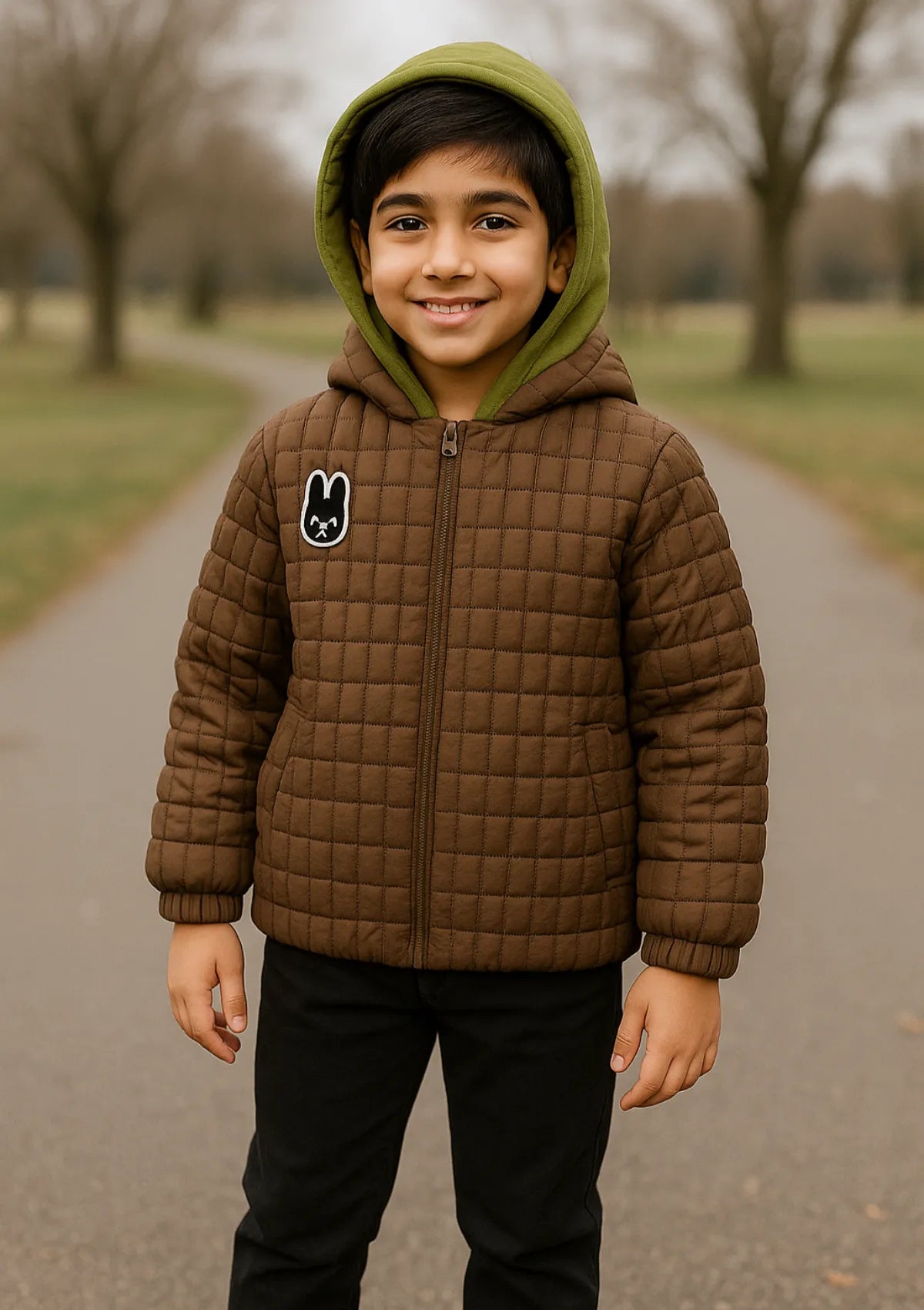 mohsin-saeed-fabrics-affordable-luxury-outfits-for-daily-formal-and-wedding-wear-This-product-is-from-baba-jacket-brown-green-is-available-on-Mohsin-saeed-fabrics-website.