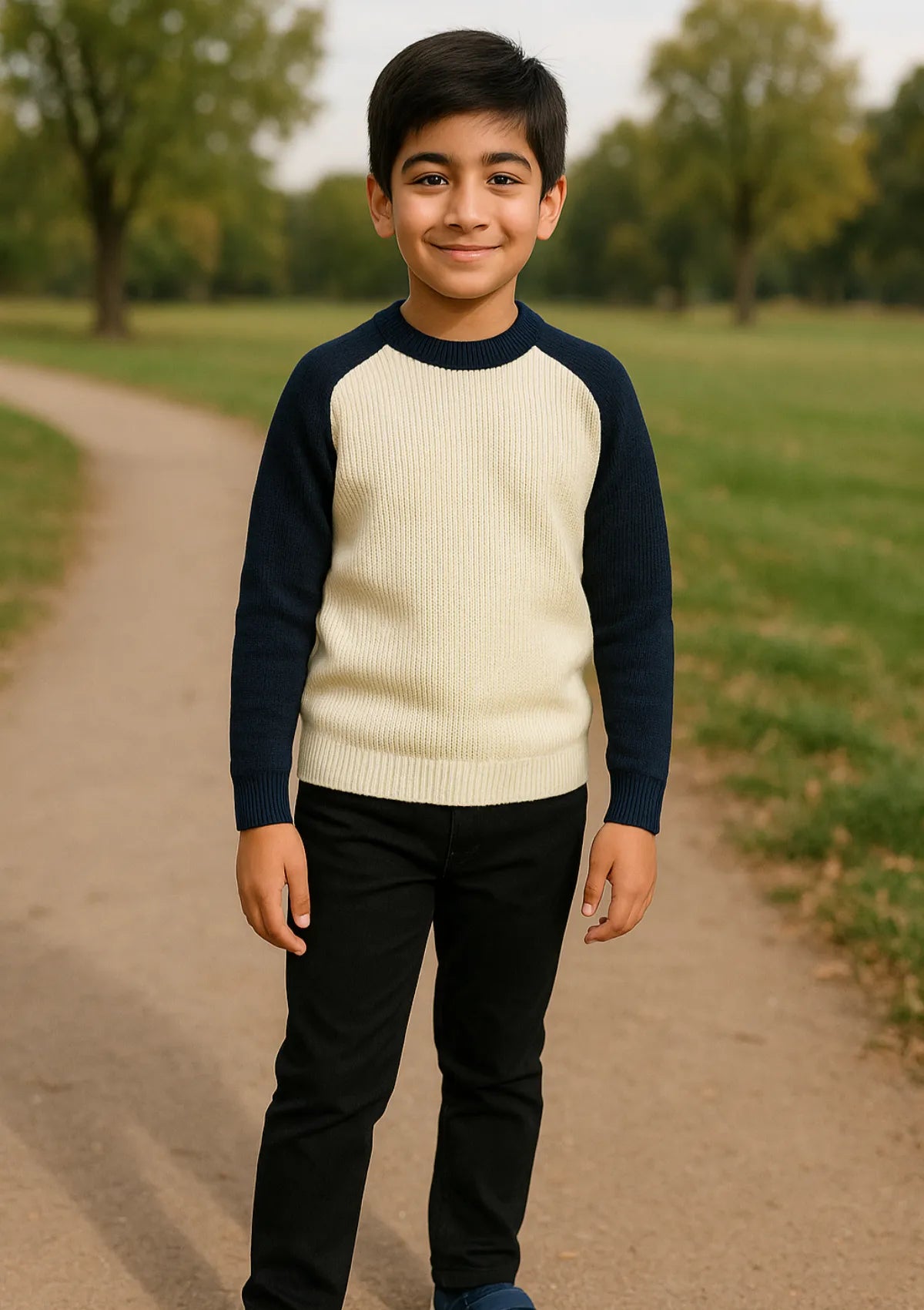 mohsin-saeed-fabrics-designer-daily-wear-formal-and-wedding-suits-within-budget-This-product-is-from-baba-sweater-white-black-is-available-on-Mohsin-saeed-fabrics-website.