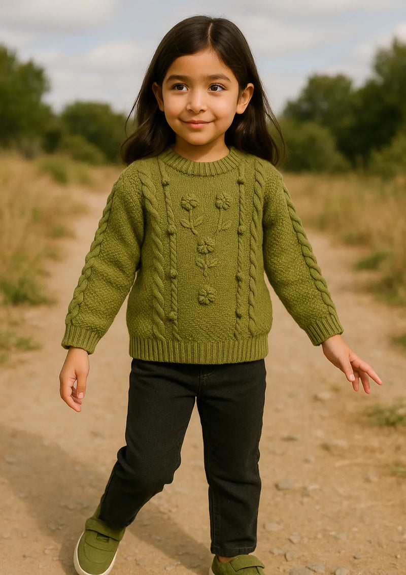 mohsin-saeed-fabrics-designer-daily-wear-formal-and-wedding-suits-within-budget-This-product-is-from-baby-sweater-olive-green-is-available-on-Mohsin-saeed-fabrics-website.