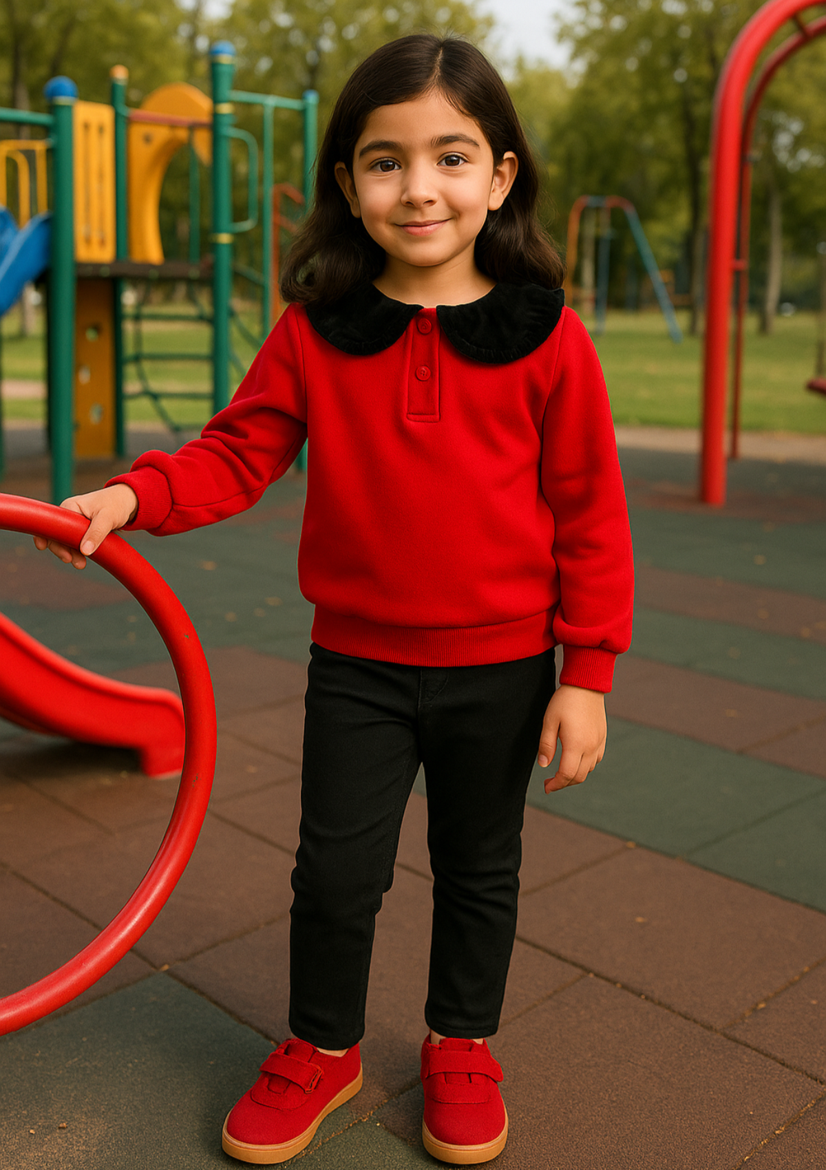 mohsin-saeed-fabrics-designer-daily-wear-formal-and-wedding-suits-within-budget-This-product-is-from-girls-terry-sweater-in-red-is-available-on-Mohsin-saeed-fabrics-website.