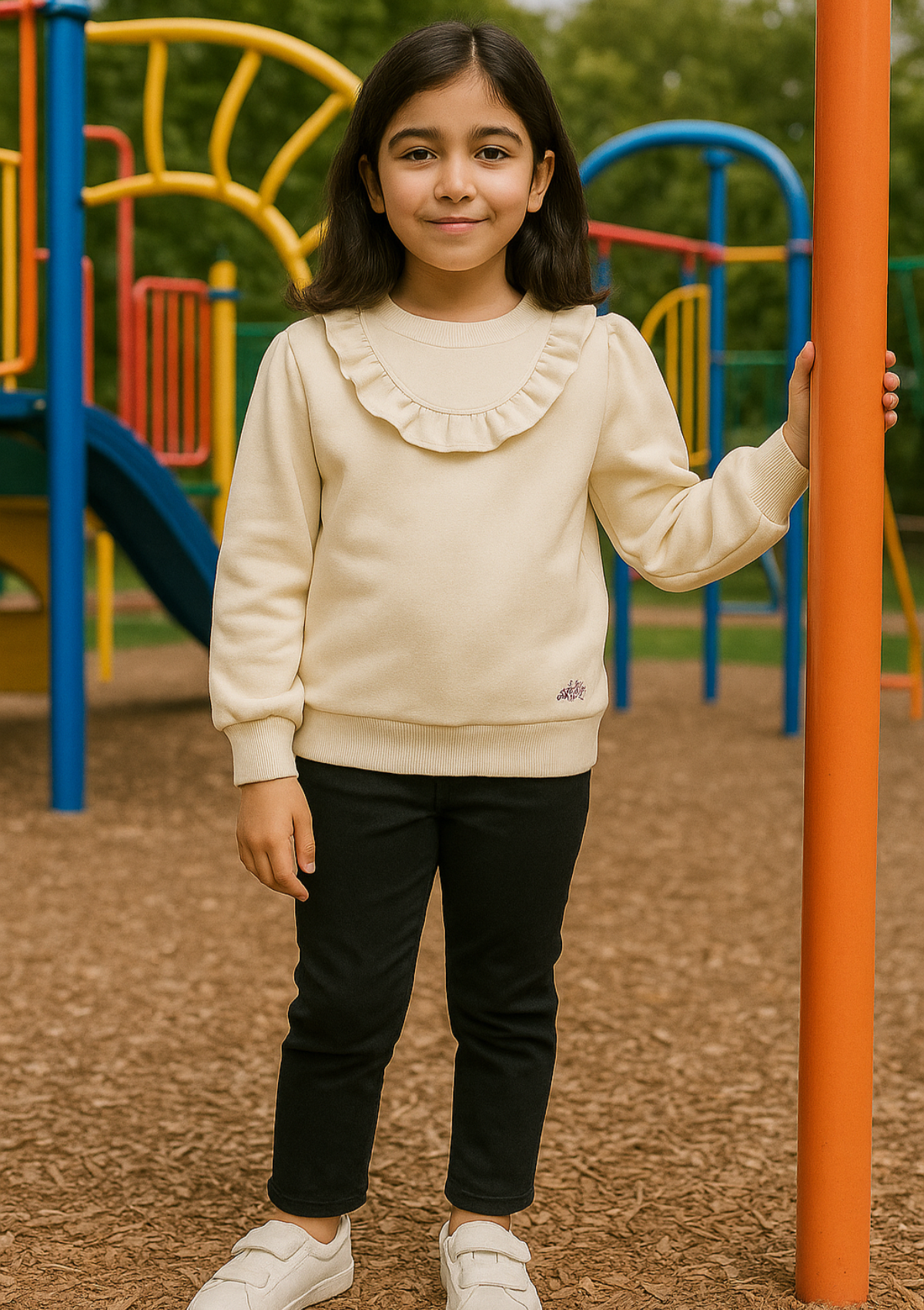 mohsin-saeed-fabrics-designer-daily-wear-formal-and-wedding-suits-within-budget-This-product-is-from-girls-soft-terry-sweater-off-white-is-available-on-Mohsin-saeed-fabrics-website.