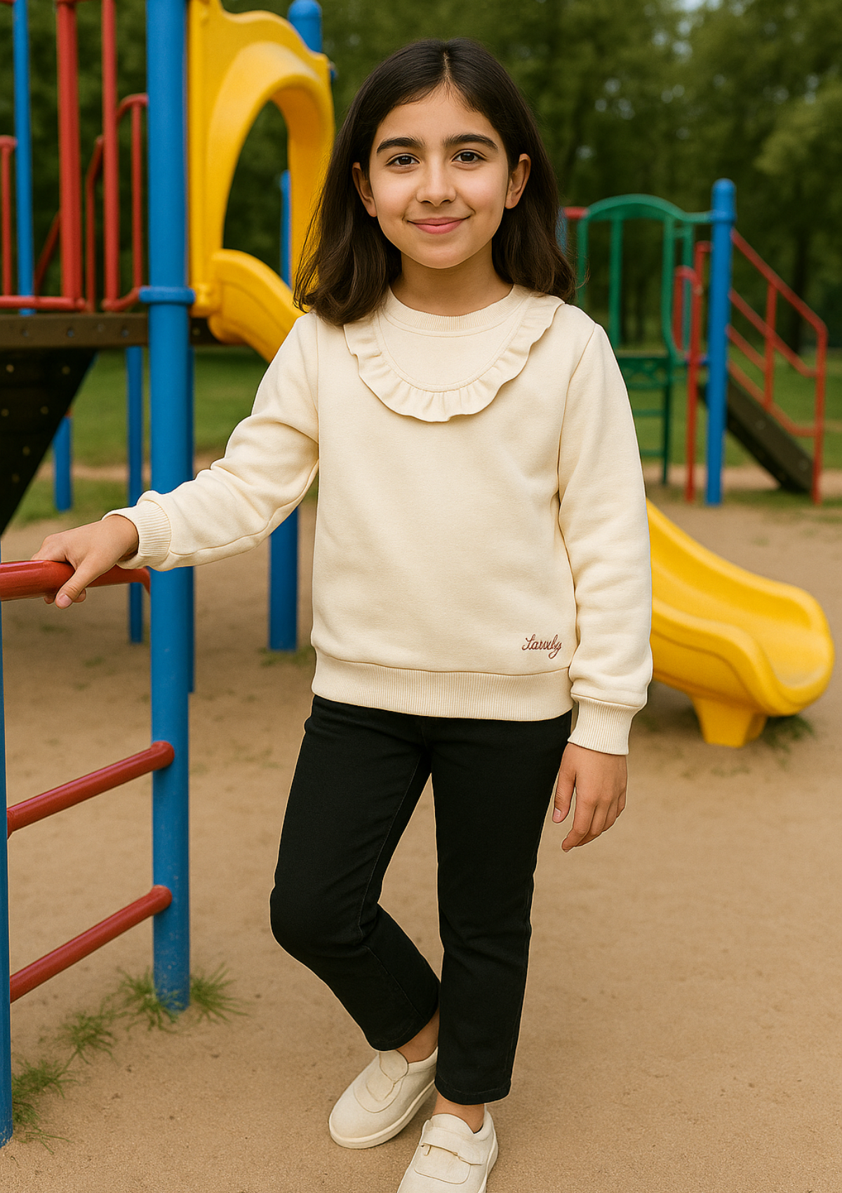 mohsin-saeed-fabrics-designer-daily-wear-formal-and-wedding-suits-within-budget-This-product-is-from-girls-soft-terry-sweater-off-white-is-available-on-Mohsin-saeed-fabrics-website.