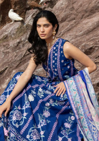 Sadaf Fawad Khan Siraa lawn'26 -Neel