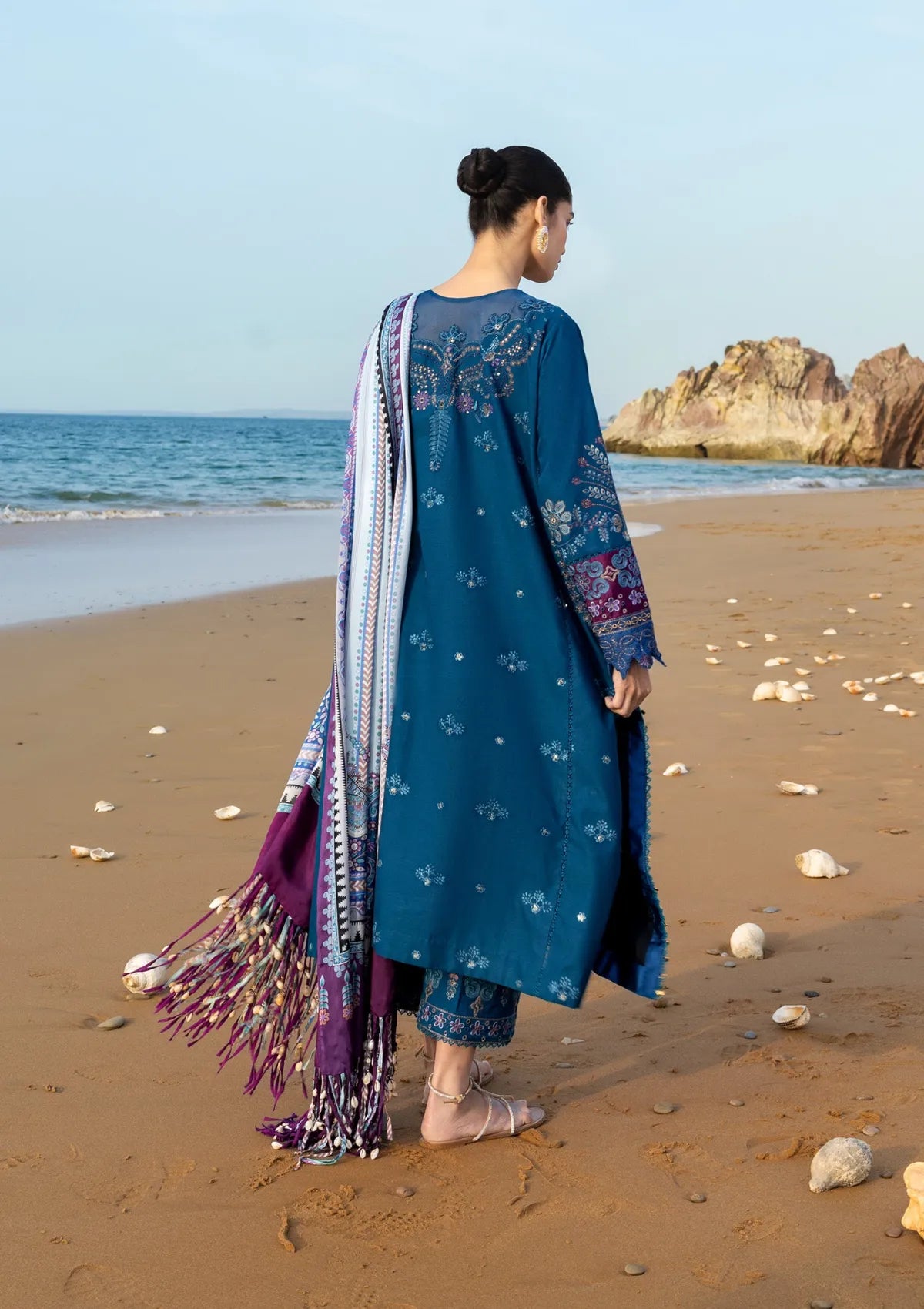 Sadaf Fawad Khan Siraa lawn'26 -Shehnaaz