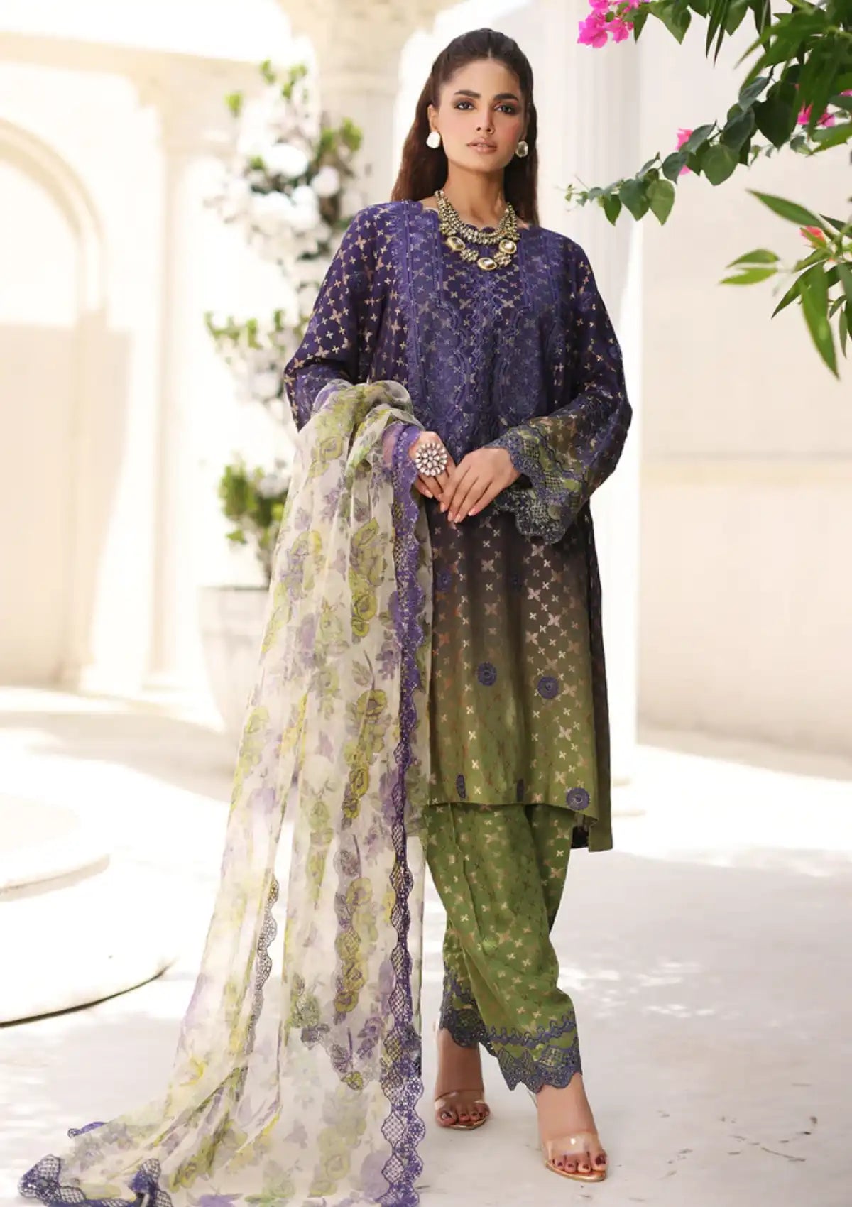 Rangoli By Charizma'23 Vol-01 CRW-07 - Mohsin Saeed Fabrics