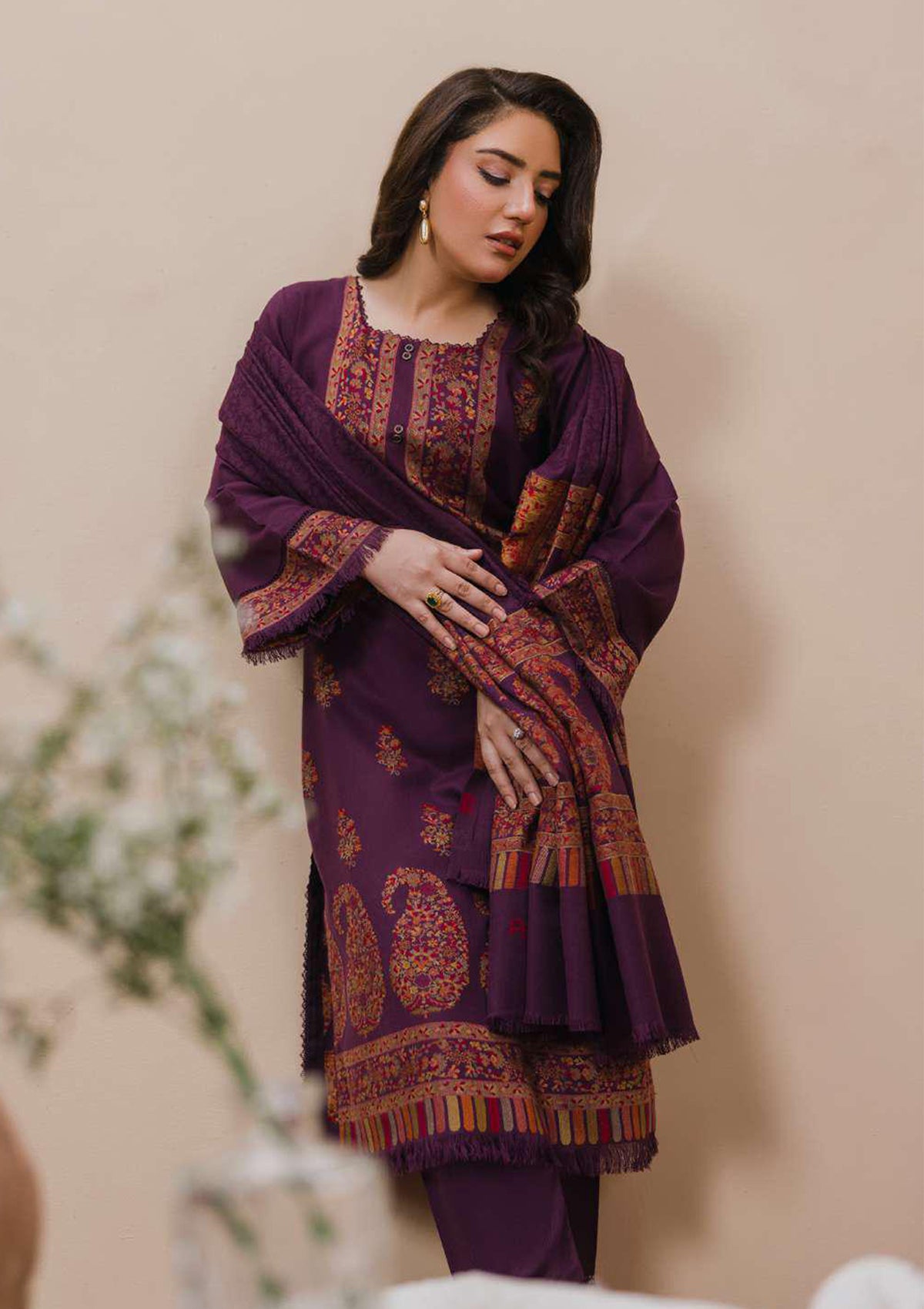 mohsin-saeed-fabrics-designer-daily-wear-formal-and-wedding-suits-within-budget-This-product-is-from-peridot-pashmina-kani25-pr-480-is-available-on-Mohsin-saeed-fabrics-website.