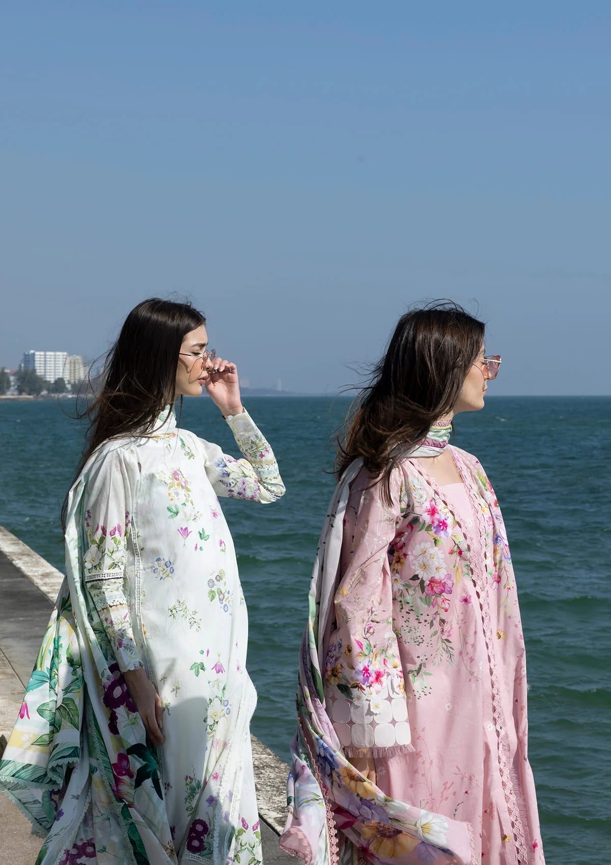 Elaf Santorini Prints Vol-1'26 EPN-7B MOON FLOWER