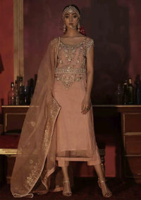 Saiyaan Ji By Zeeniya Luxury Pret'23 (BLUSH) - Mohsin Saeed Fabrics