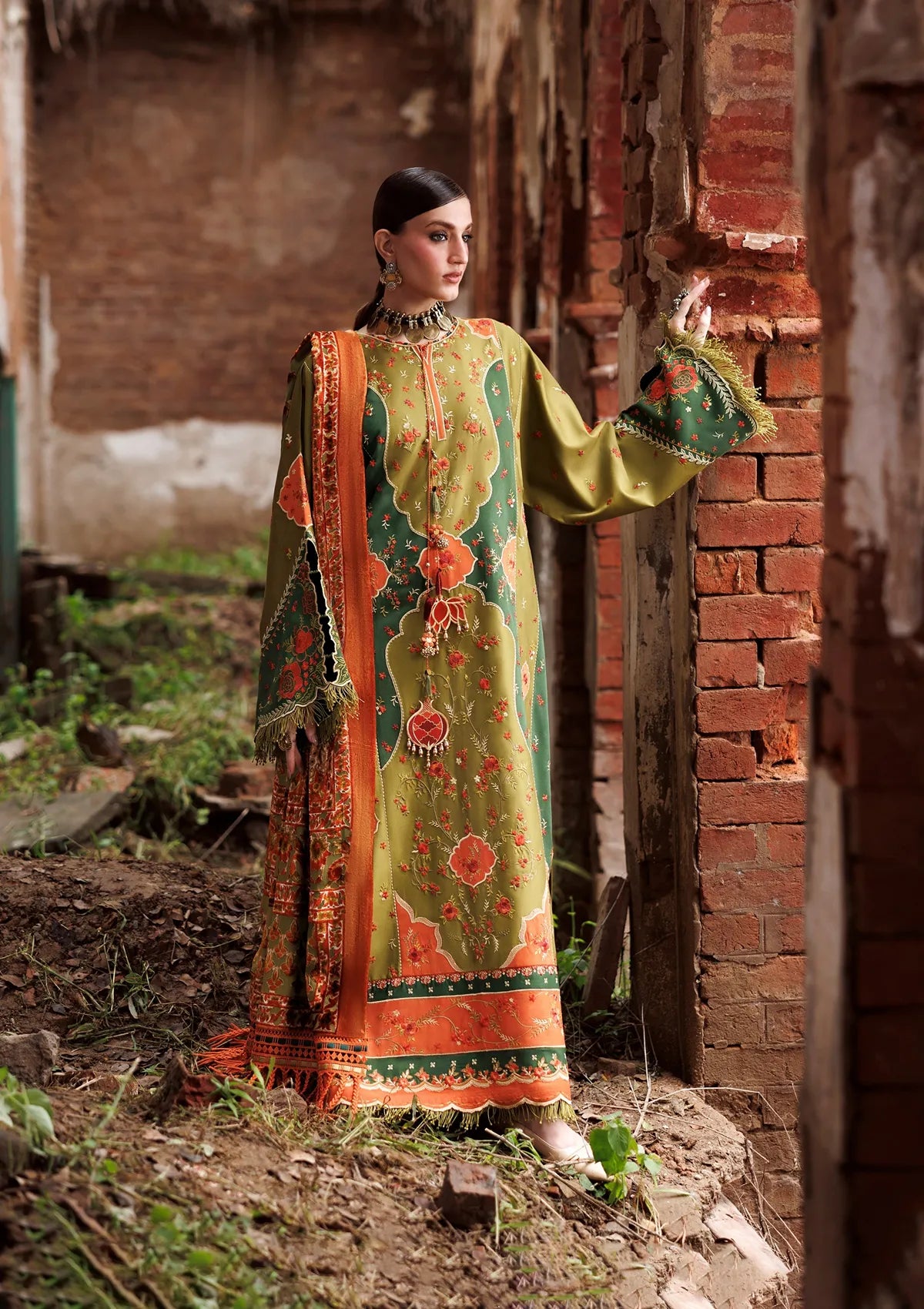 Bin Ilyas Nuresa Palachi Shawl Edit'26 D-1007B