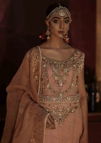 Saiyaan Ji By Zeeniya Luxury Pret'23 (BLUSH) - Mohsin Saeed Fabrics