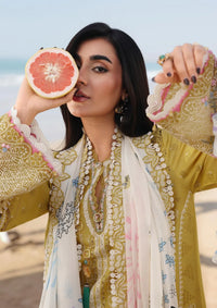 Qalamkar Sahil Luxury Lawn‘26 SA-07 Hira