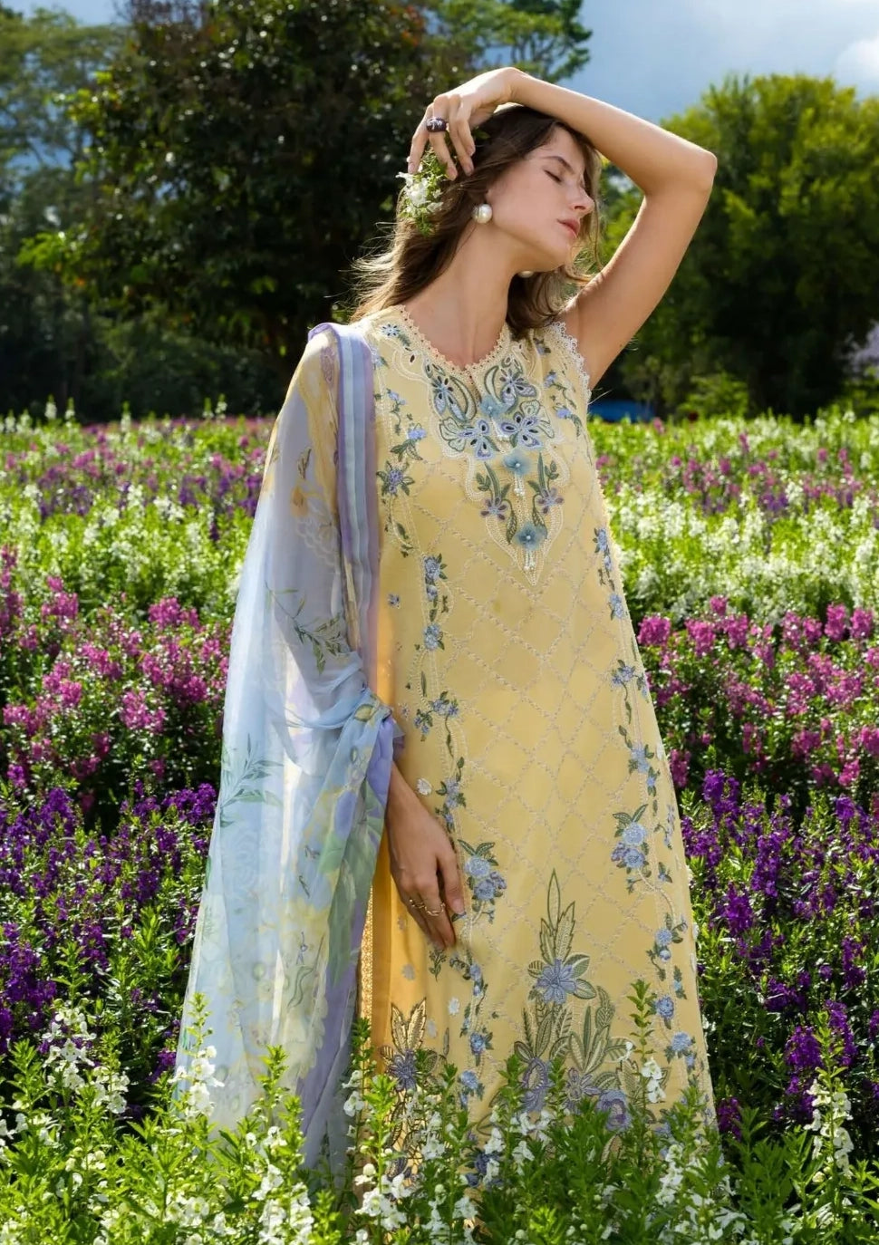 Mushq Secret Garden Hemline'26 D-13A Sunlit Meadow