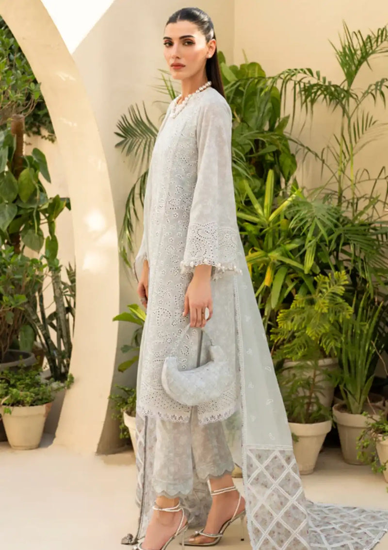 Jazmin Iris Eid Lawn'24 D-02 - Mohsin Saeed Fabrics