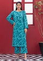 Safwa Summer Pret'24 2 Pcs P000420-BLUE - Mohsin Saeed Fabrics