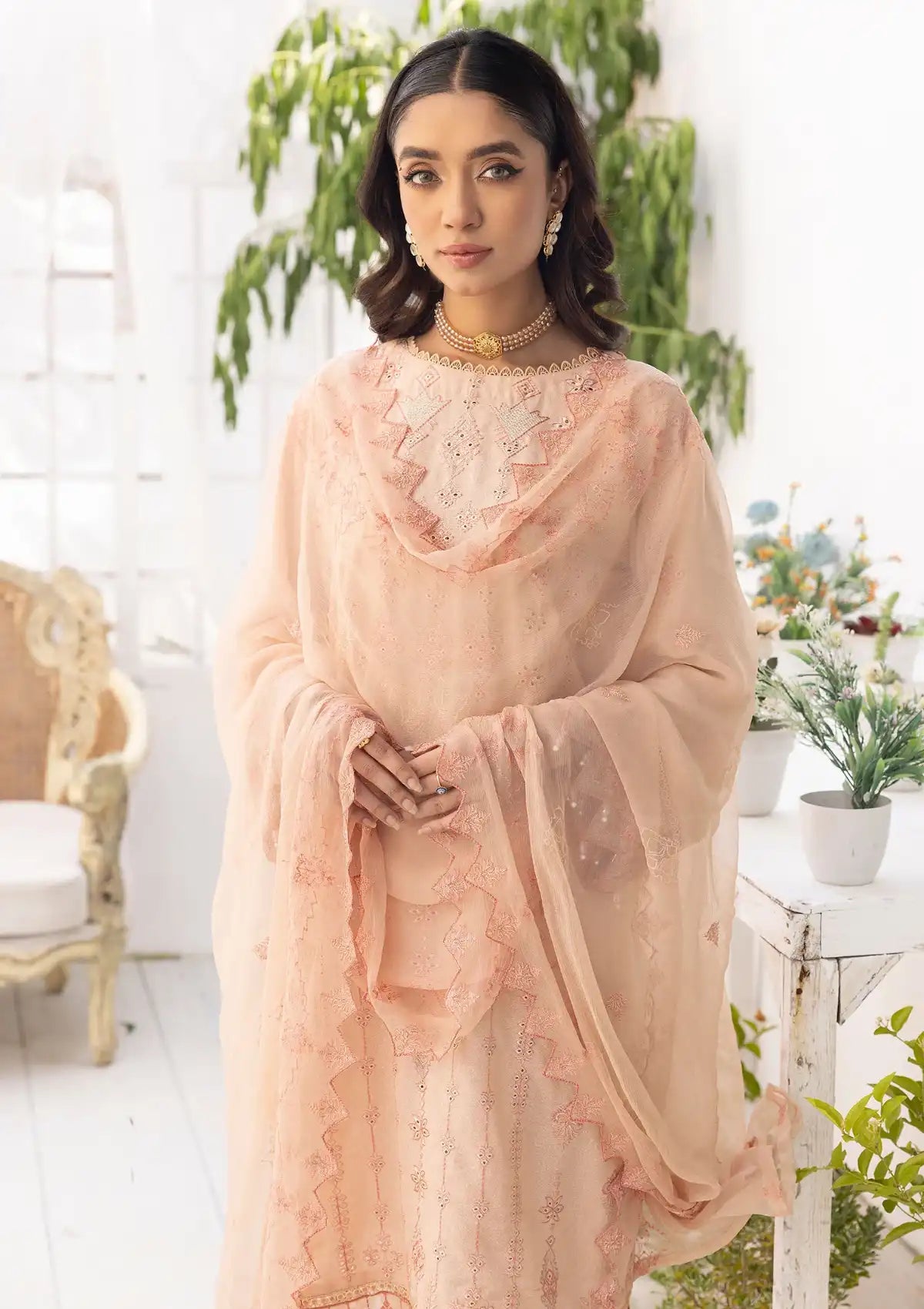 Ayla Zahra Singhar Luxury Emb Karandi'23 SNAZ 9 - Mohsin Saeed Fabrics