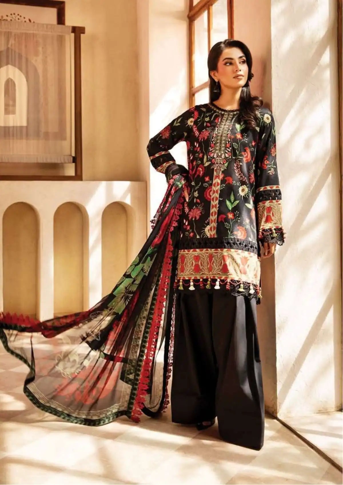 mohsin-saeed-fabrics-designer-daily-wear-formal-and-wedding-suits-within-budget-This-product-is-from-maria-b-m-basic-eid-lawn25-is-available-on-Mohsin-saeed-fabrics-website.