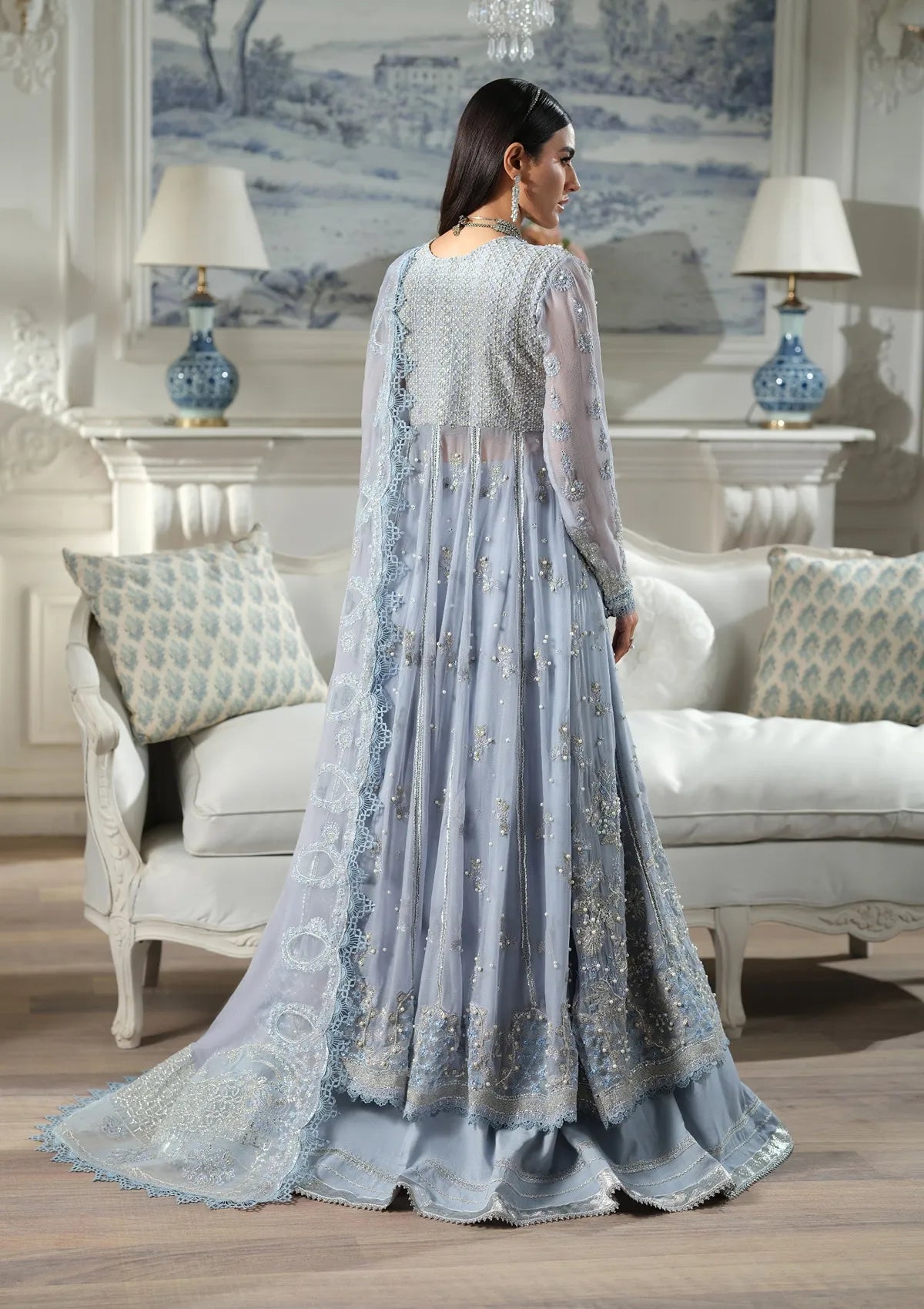 Maryam Hussain Meer Luxury Chiffon'26 D-02 Falaq